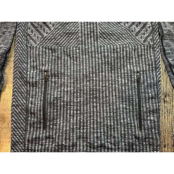 Lululemon Rest Less Hoodie Heathered Black Size 4 - Picture 4 of 8